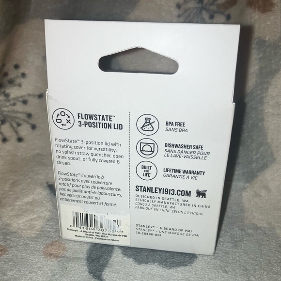 Stanley NWT Quencher H2.0 Tumbler Lid - Picture 2 of 2